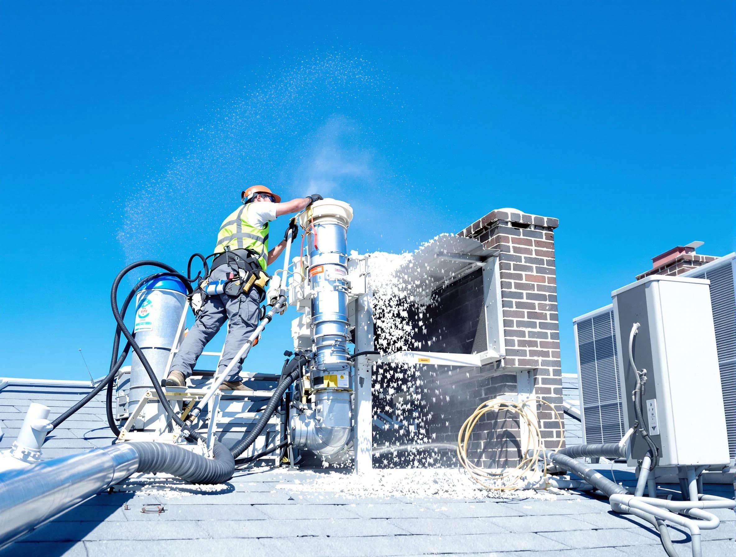 Expert roof dryer vent cleaning by Buffalo Dryer Vent Cleaning in Buffalo