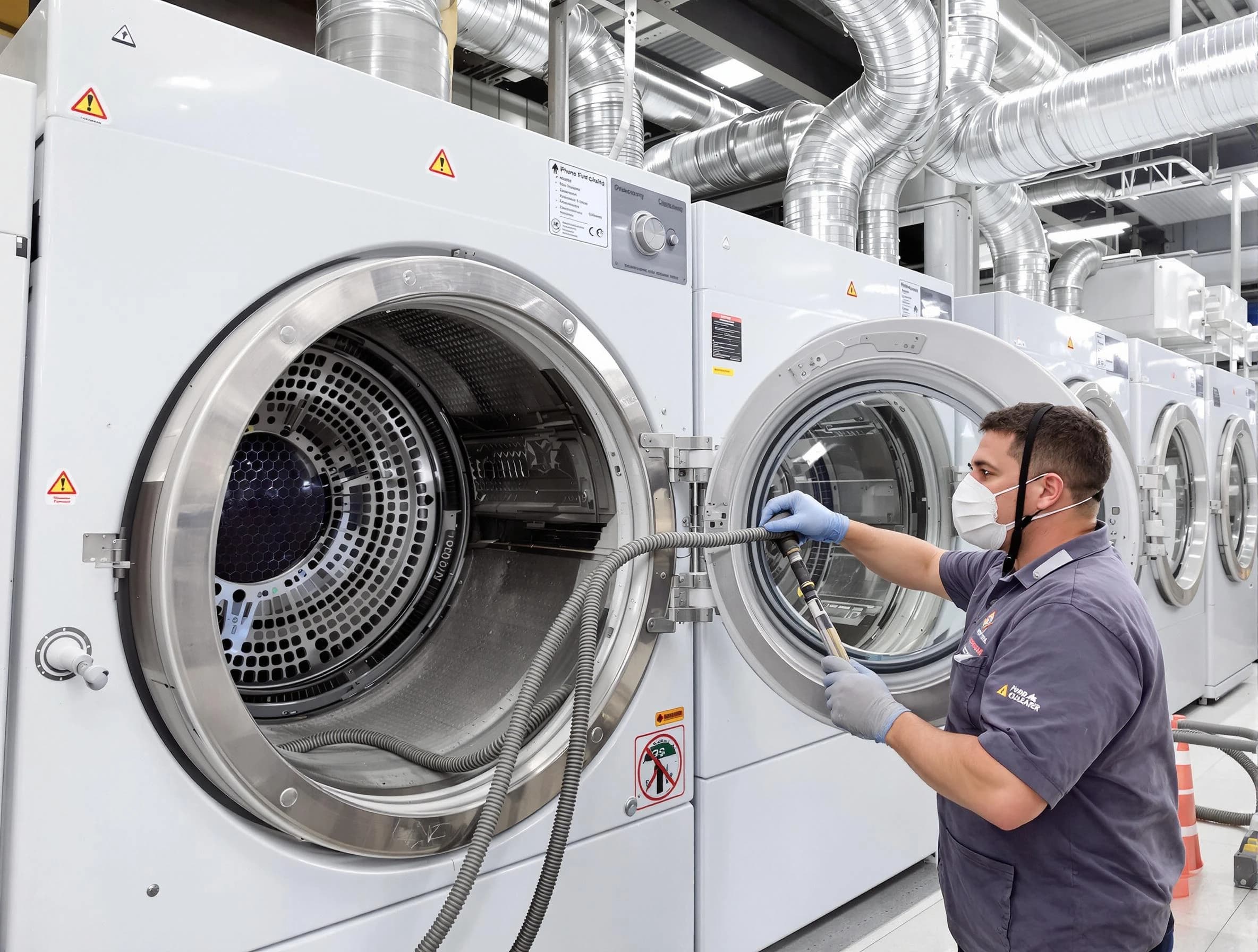 Industrial-grade dryer vent cleaning by Buffalo Dryer Vent Cleaning in Buffalo