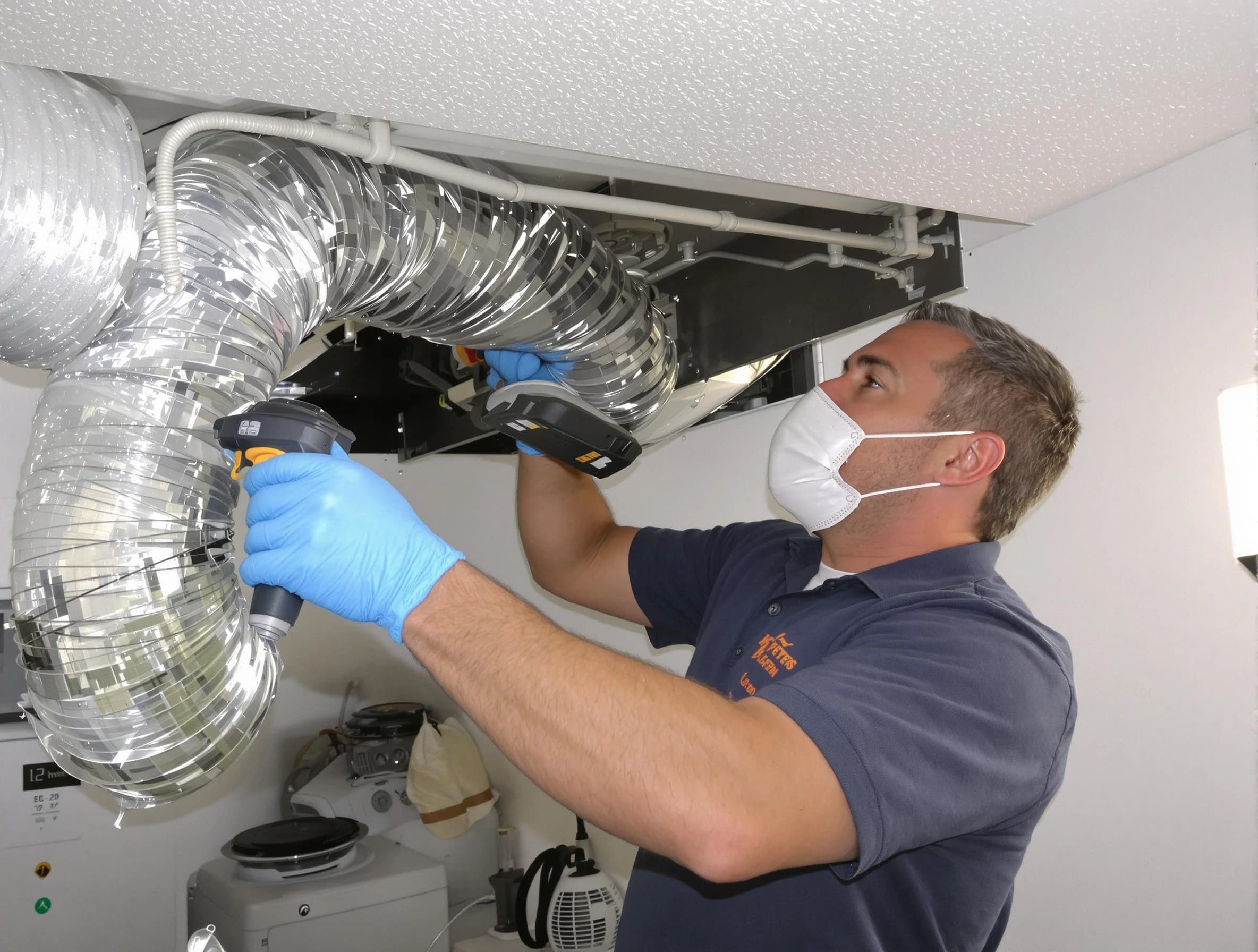 Buffalo Dryer Vent Cleaning professional performing thorough residential dryer vent cleaning in Buffalo