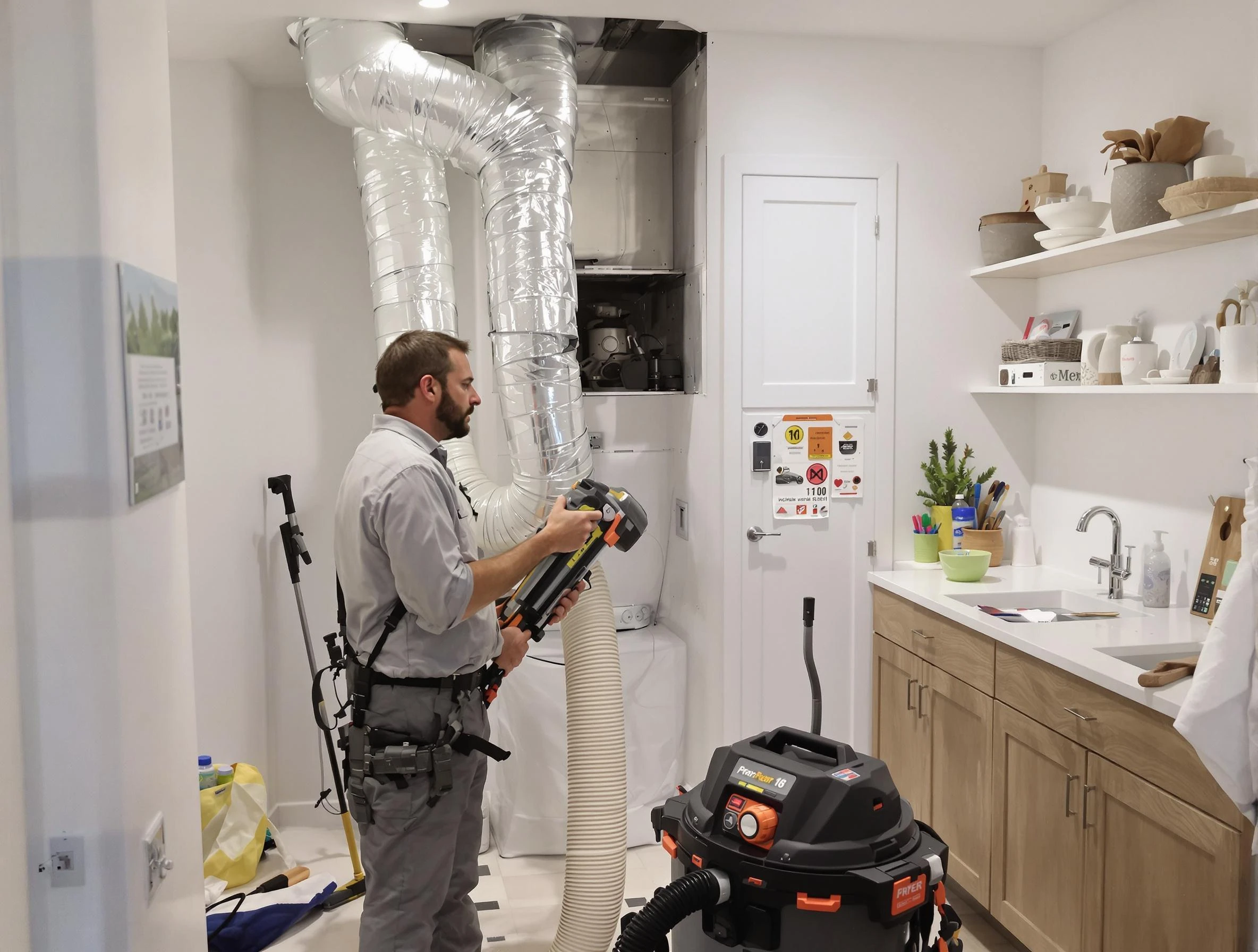 Clogged Dryer Vent Cleaning in Buffalo