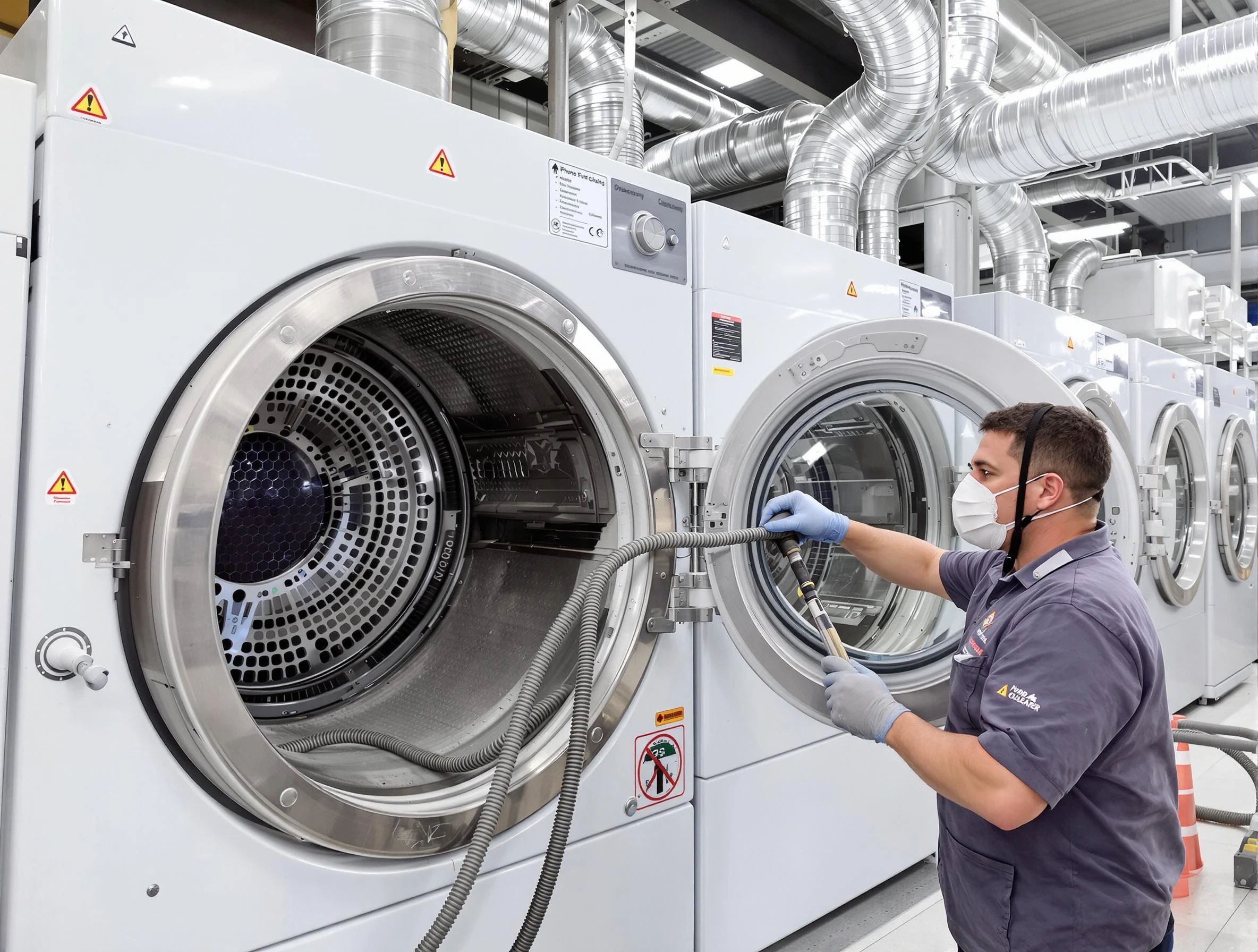 Industrial-grade dryer vent cleaning by Buffalo Dryer Vent Cleaning in Buffalo